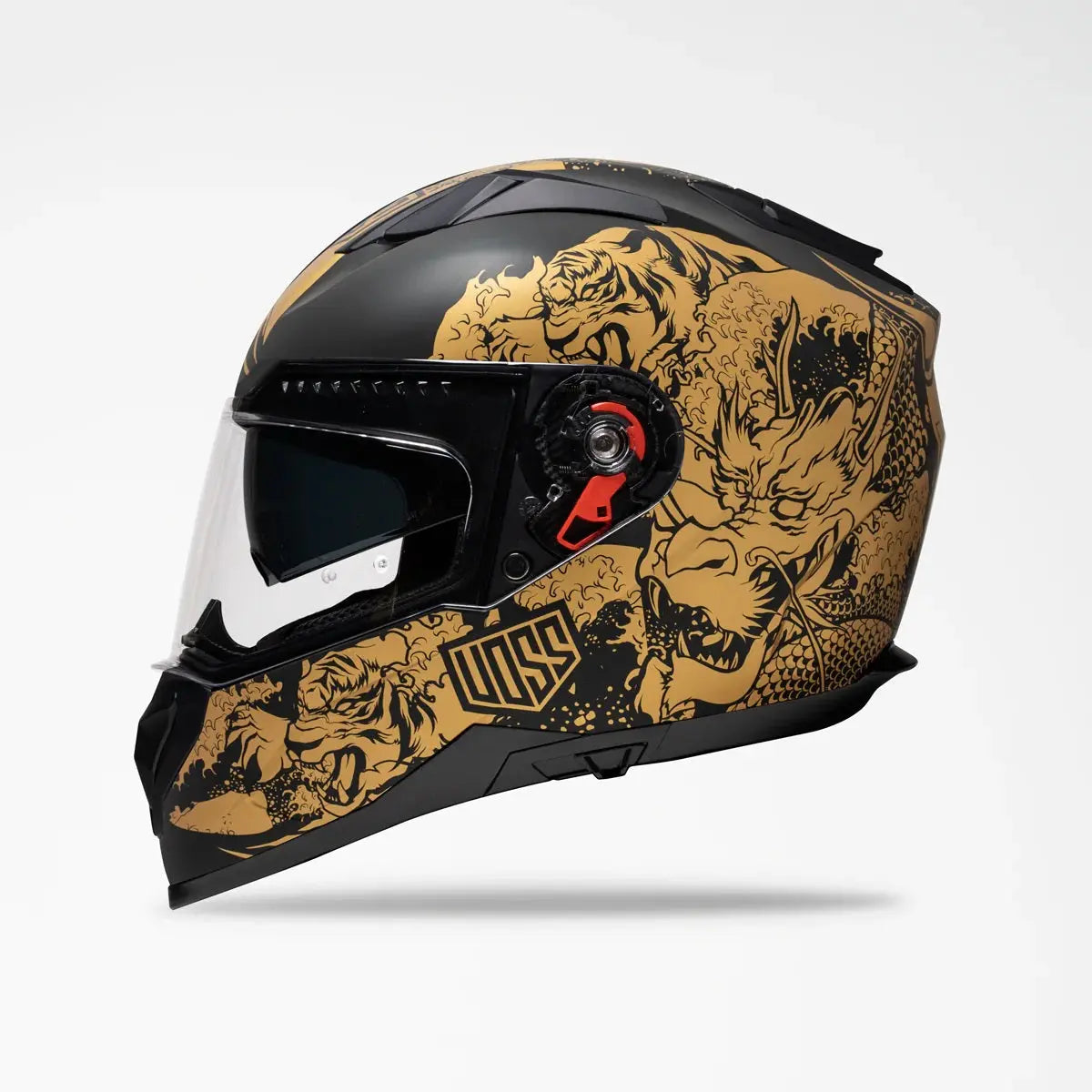 Voss 989 Moto-V Rei Full Face Matte Motorcycle Helmet